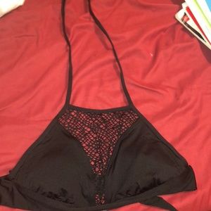 Black bikini top size small